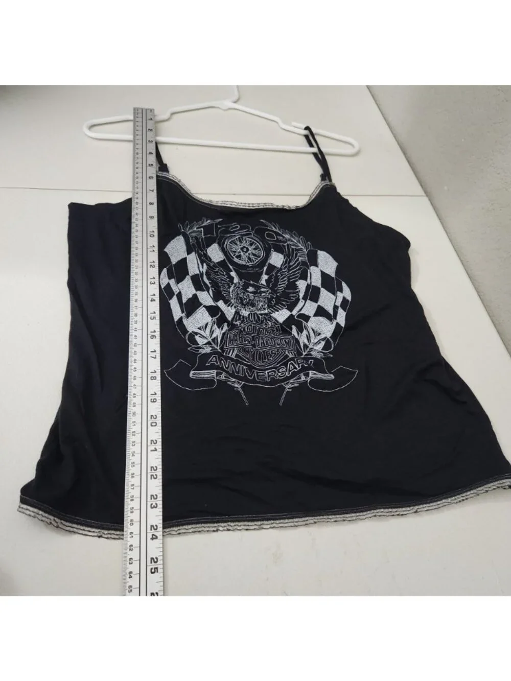 Harley-Davidson Womens 120th Anniversary Black Camisole Tank Top XL